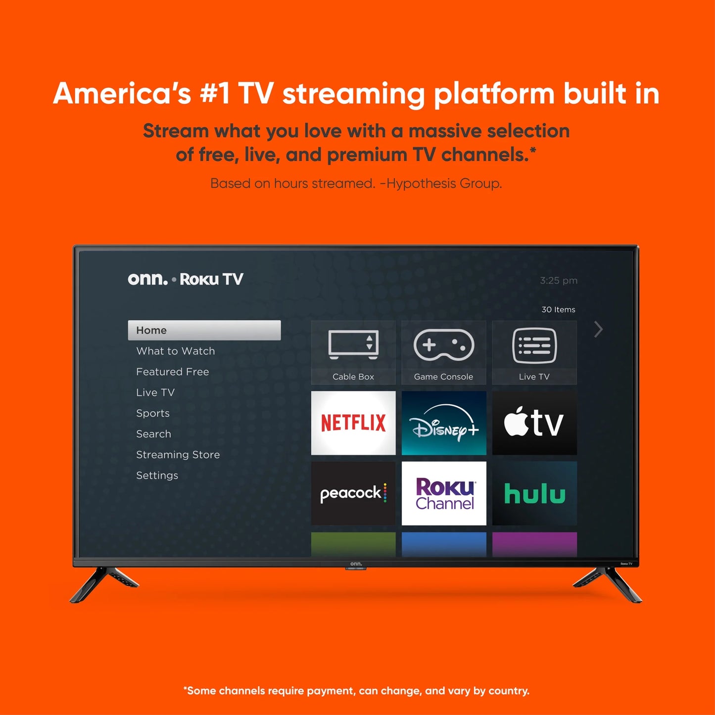 70" Class 4K UHD LED Roku Smart TV, 100012588
