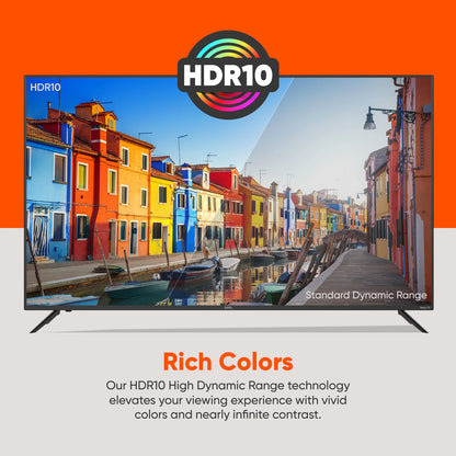 70" Class 4K UHD LED Roku Smart TV, 100012588